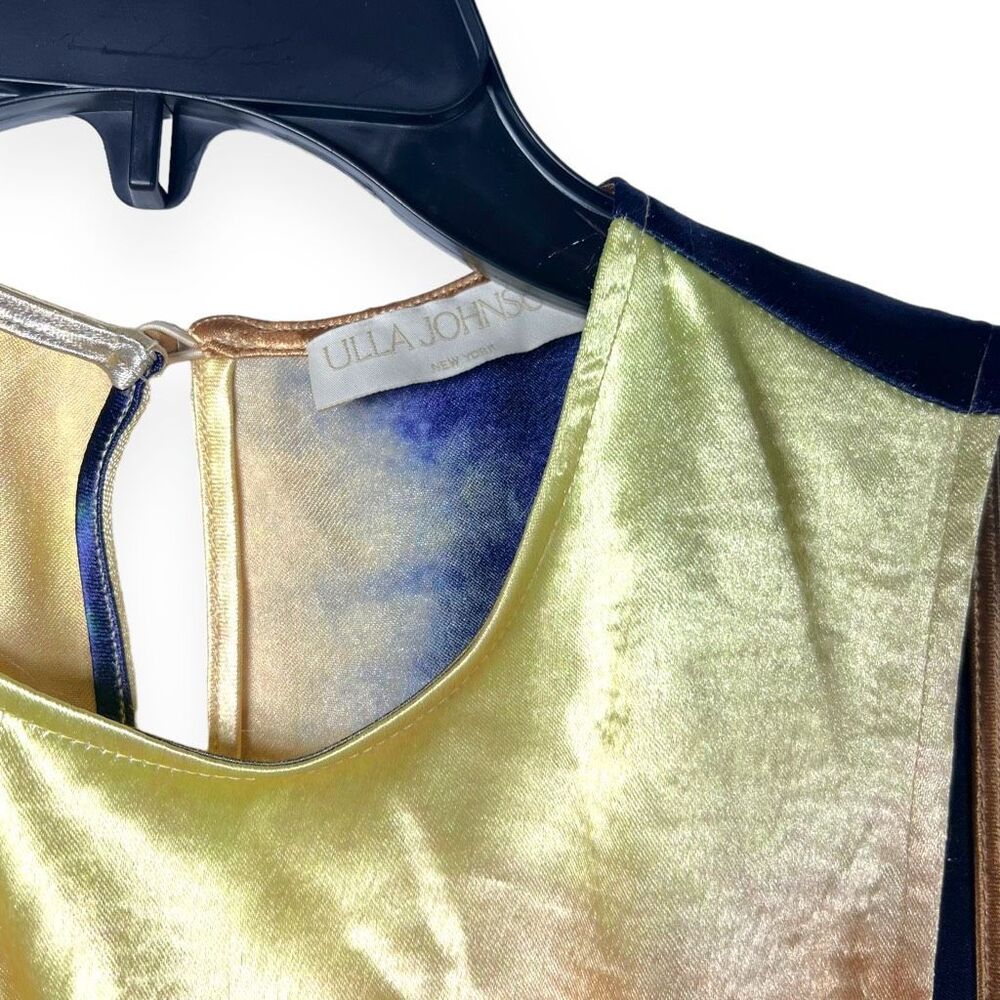 Ulla Johnson Cordelia Sheath Midi Dress Mirage Womens Size 6 - Picture 6 of 12